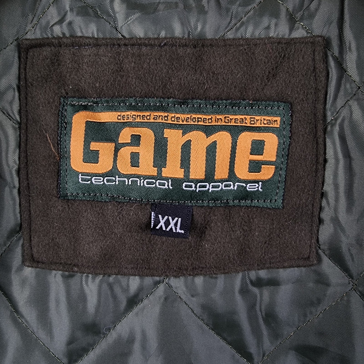 GAME Shooting Jacket Mens 2XL Green Derby Tweed Wool Blend Sporting Field Coat