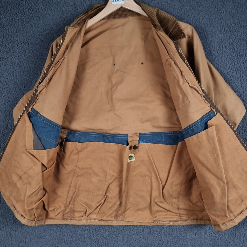Vintage IDEAL Jacket Mens M Medium 60s 70s USA TALON Duck Hunting Field Coat