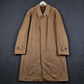 BUGATTI Coat Mens 2XL 27 Camel Calw Lambswool 30% Camelhair Long Overcoat