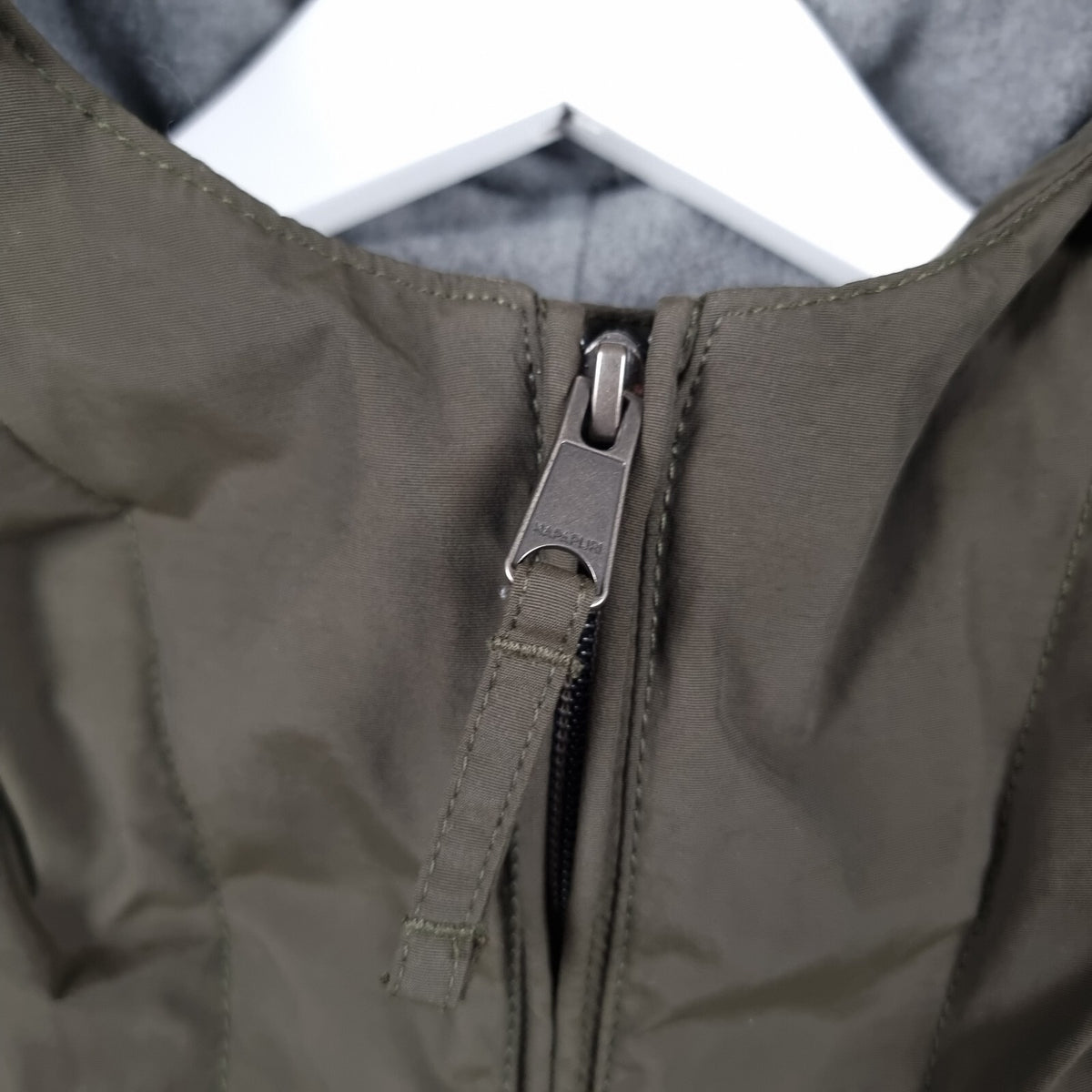 NAPAPIJRI Rainforest Winter Jacket Mens XS Green Waterproof Fleece Insulated