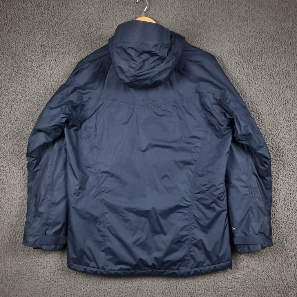 BERGHAUS Jacket Mens L Large Blue Maitland AQ2 Hydroloft Waterproof Insulated