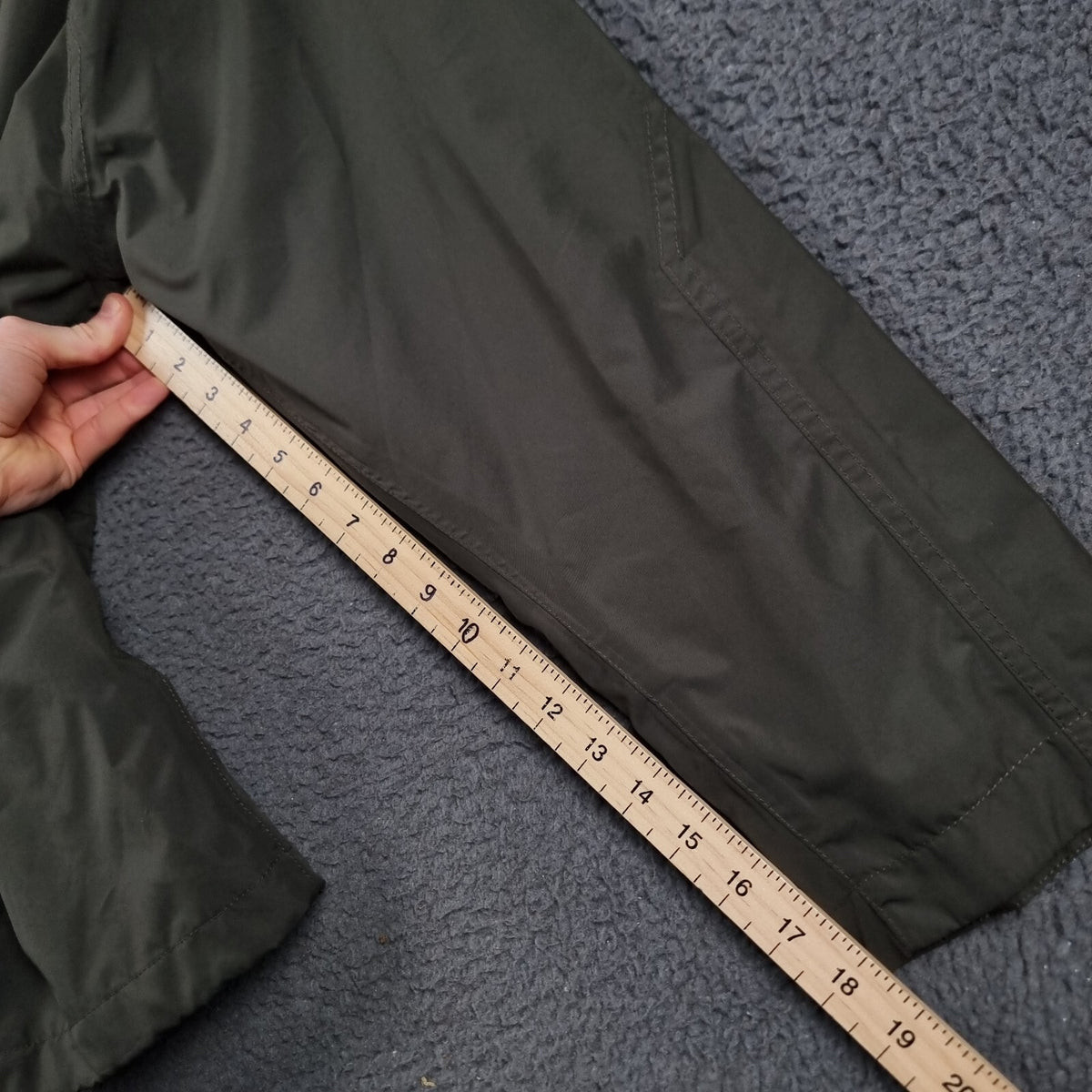 Vintage PAUL R SMITH Jacket Mens 28 2XL 3XL Grey Waterproof Rain Coat Hooded