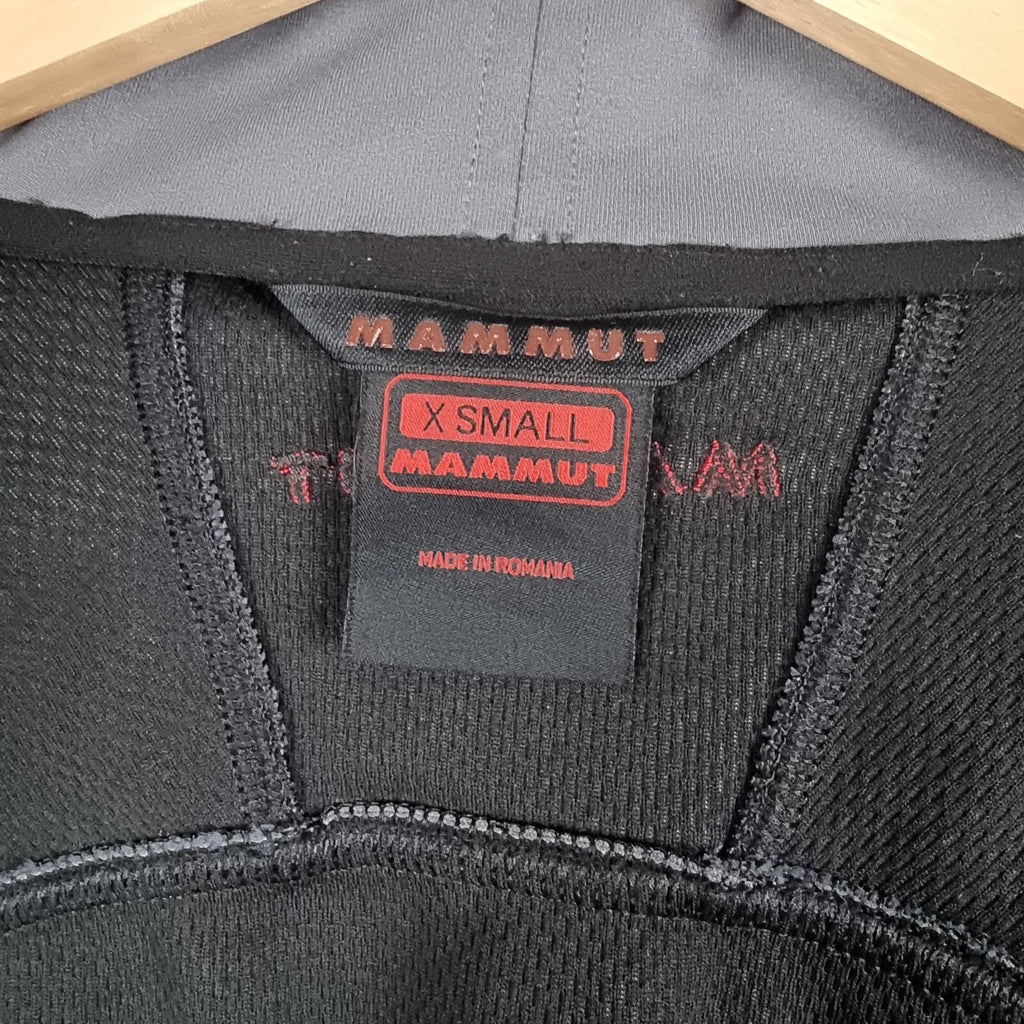 MAMMUT Jacket Mens XS Grey Ultimate Pro Softshell Windstopper Stretch Full Zip