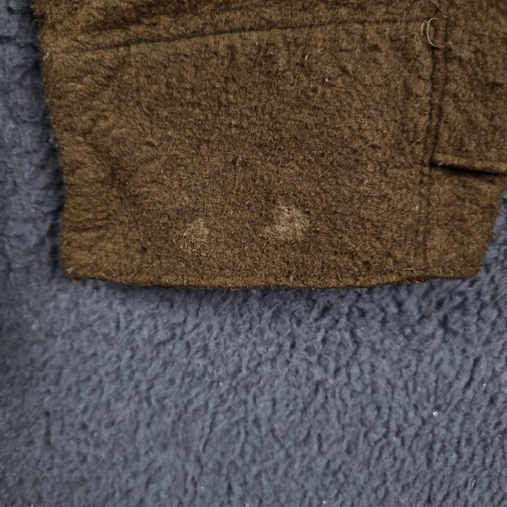 Vintage STONE ISLAND Jacket Mens XL Brown Felt Field Coat Made In Italy F/W 2005