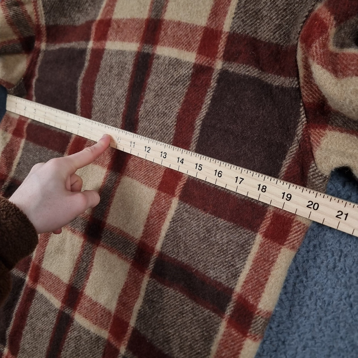 Vintage WOOLRICH Jacket Mens S Small Flannel Wool Mackinaw Shacket USA 70s 80s