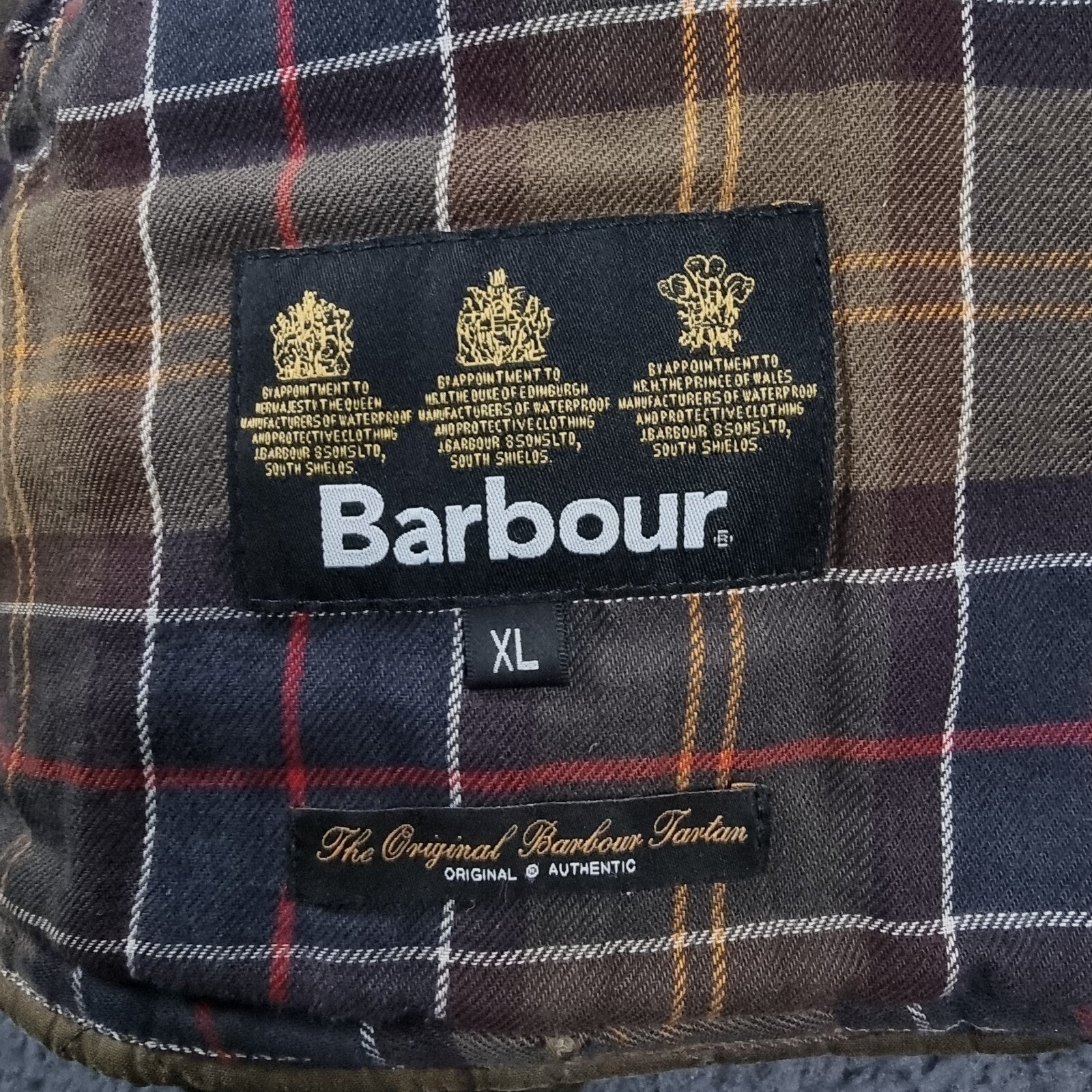 BARBOUR Jacket Mens XL Olive Wax Chelsea Sportsquilt Waxed Quilted