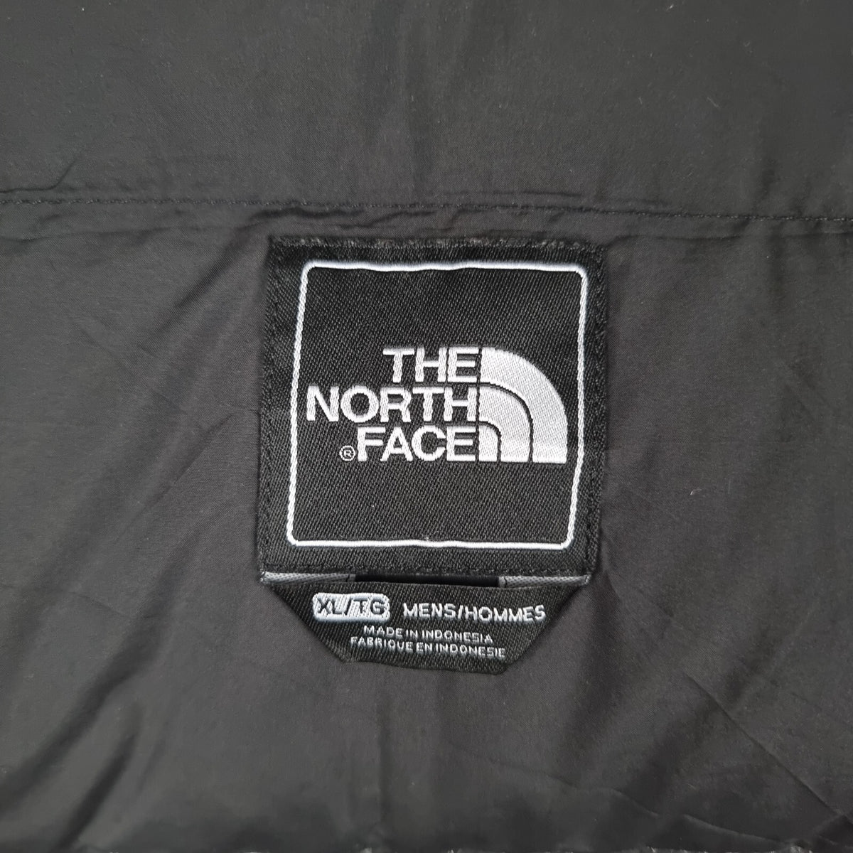 THE NORTH FACE Jacket Mens XL Black 550 Goose Down Hybrid Puffer Insulated Lined
