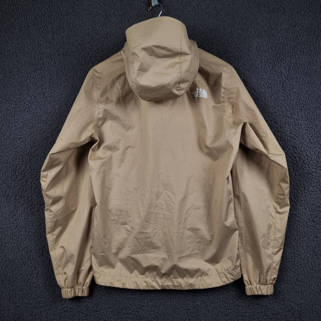 THE NORTH FACE Jacket Mens XS Brown Dryvent Quest Waterproof Rain Coat Hooded