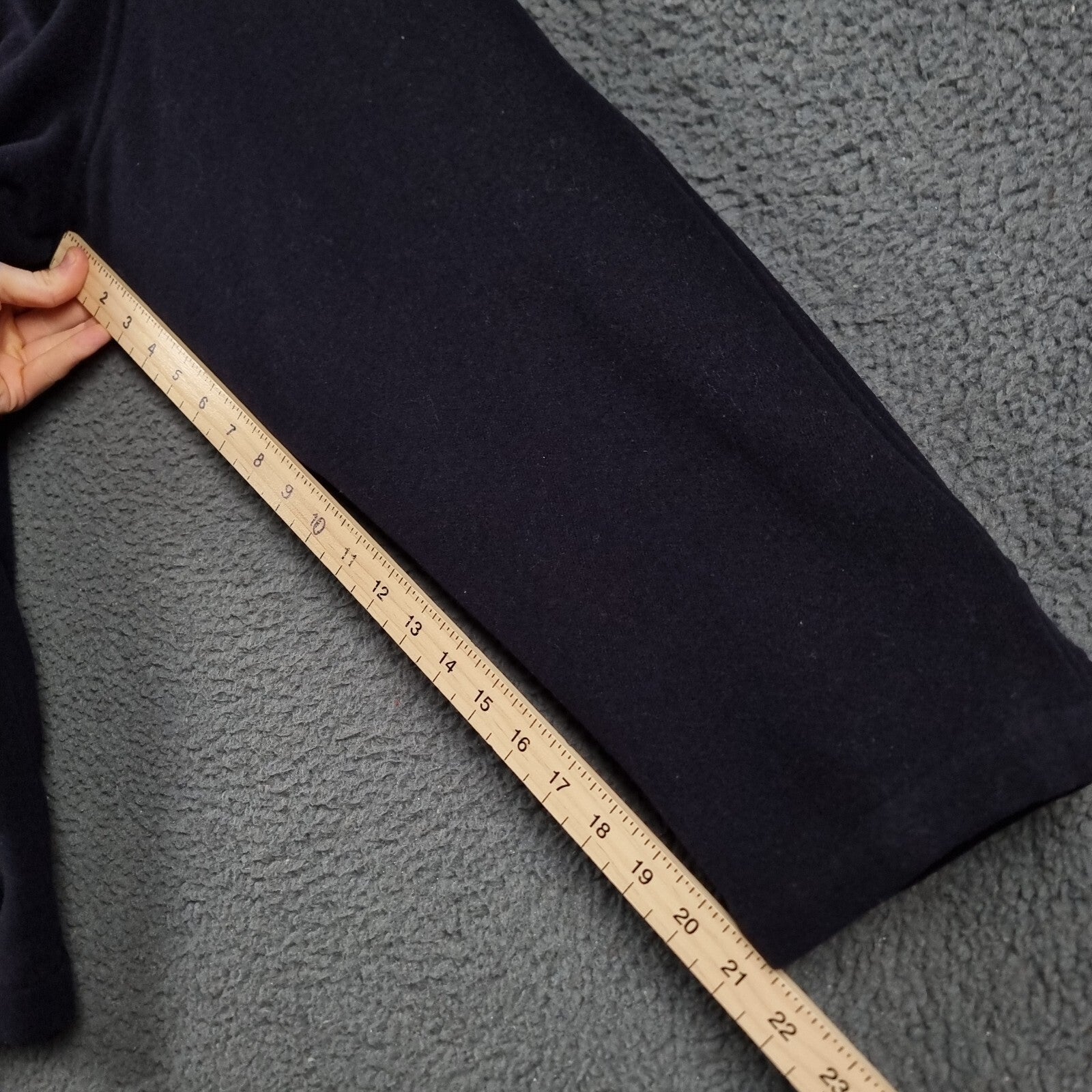 ERMENEGILDO ZEGNA Coat Mens XL Navy 100% Wool Overcoat Jacket Long Yachting