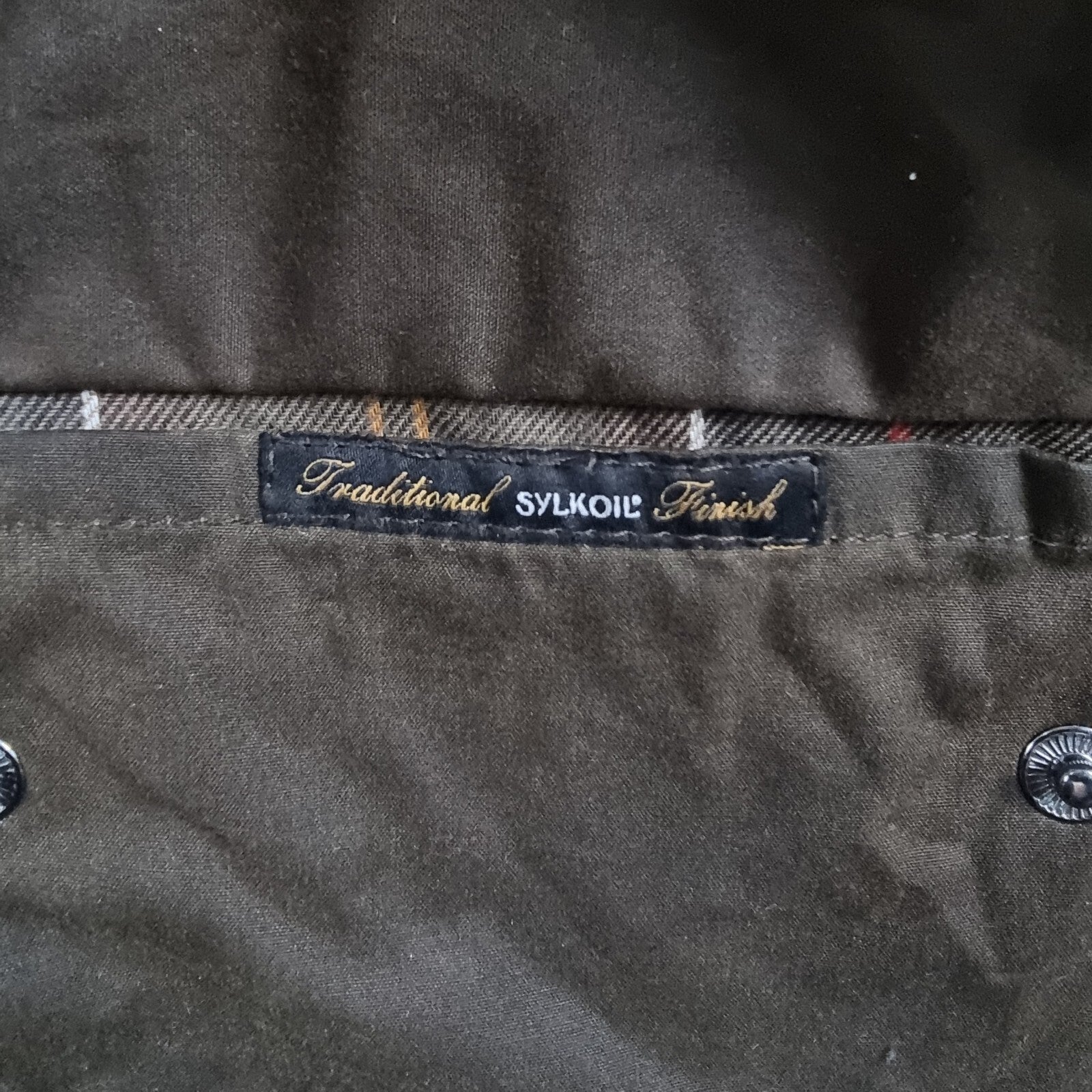 BARBOUR Classic Beaufort Jacket Mens C46 2XL Olive Wax Waxed Field Coat Sylkoil