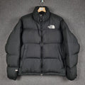 Vintage THE NORTH FACE Jacket Womens XL Black 600 Goose Down Puffer Coat