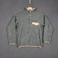 PATAGONIA Synchilla Snap-T Fleece Womens XS Grey Lightweight Pullover Jumper
