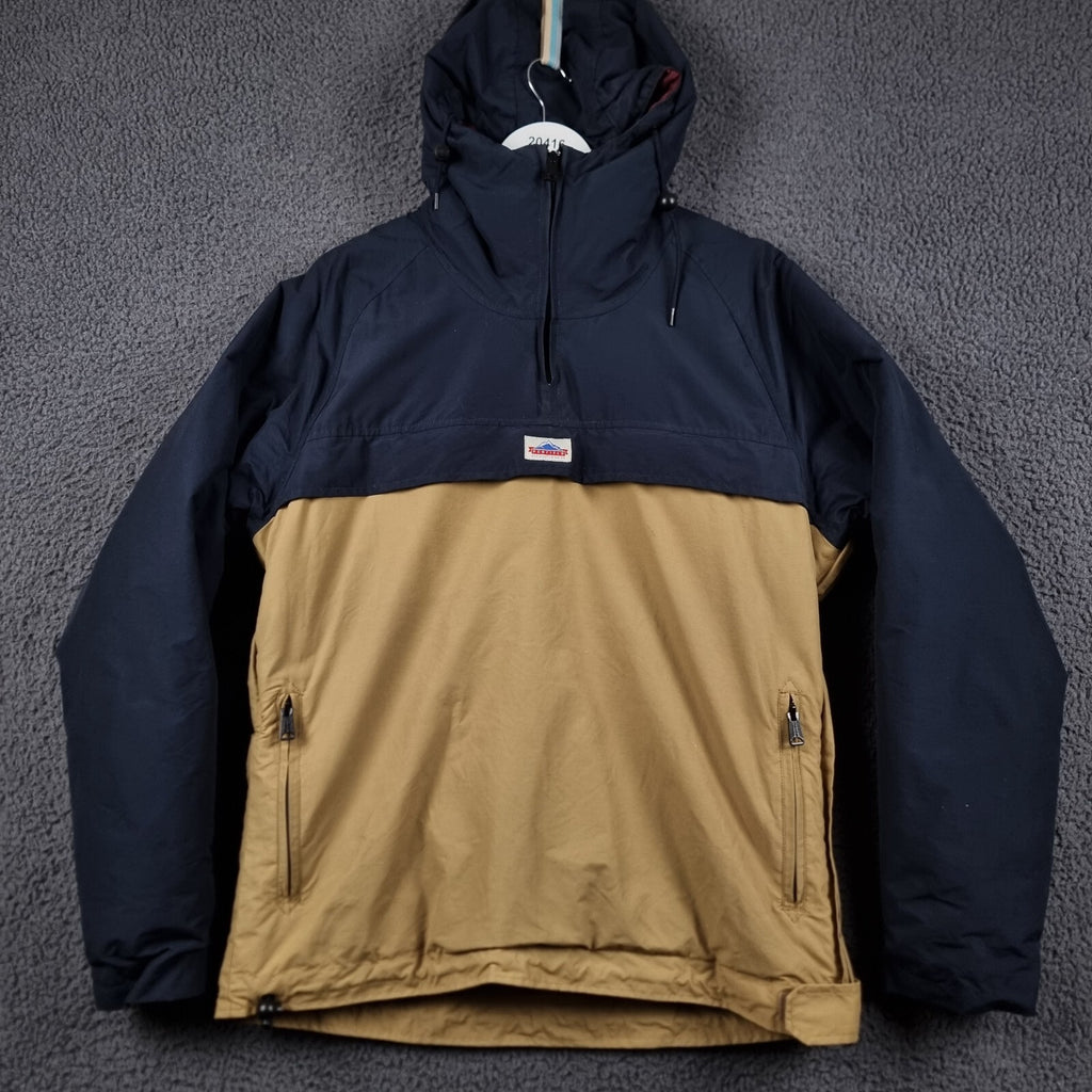 PENFIELD Jacket Mens M Waterproof 1/4 Zip Smock Rain Coat Insulated Elk 60/40
