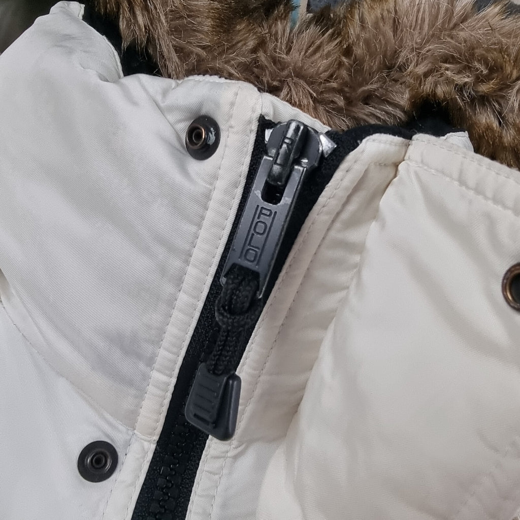 Vintage POLO SPORT RALPH LAUREN Jacket Mens L Large Arctic Challenge DOWN Parka