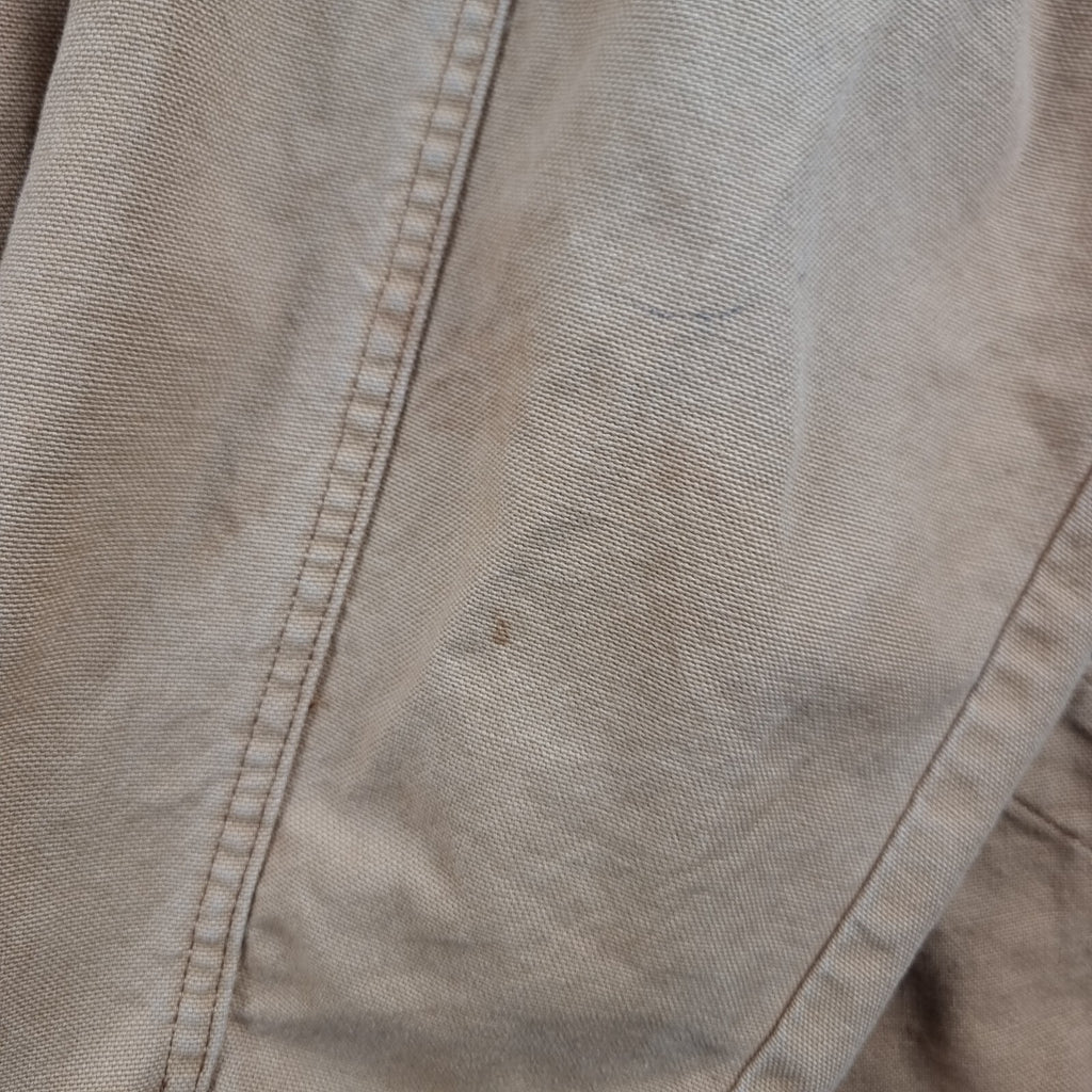 Vintage LL Bean Jacket Mens XL Tall Brown Field Coat Barn Hunting Chore 80s