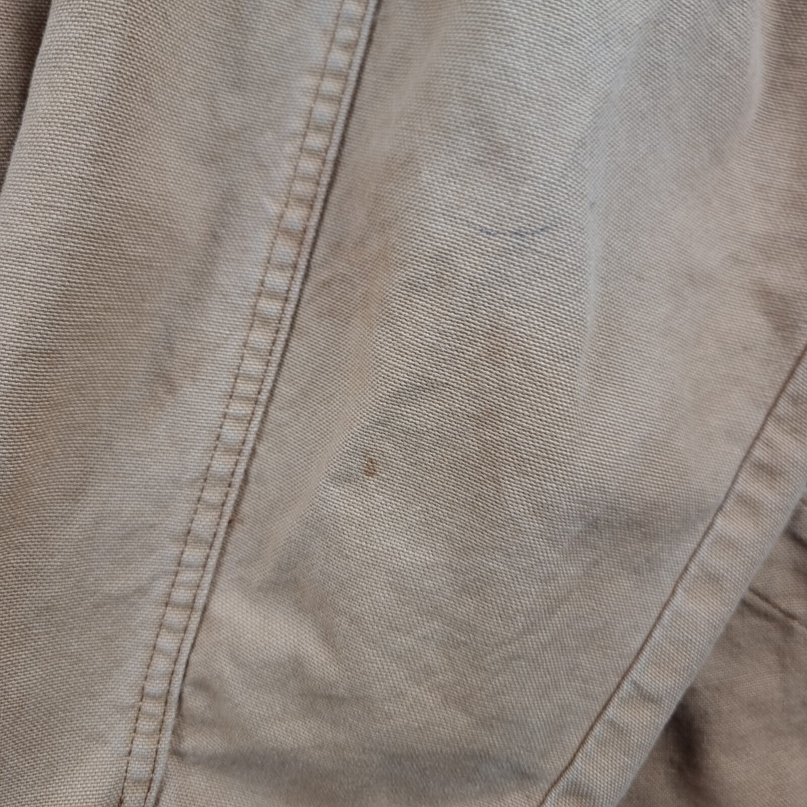 Vintage LL Bean Jacket Mens XL Tall Brown Field Coat Barn Hunting Chore 80s