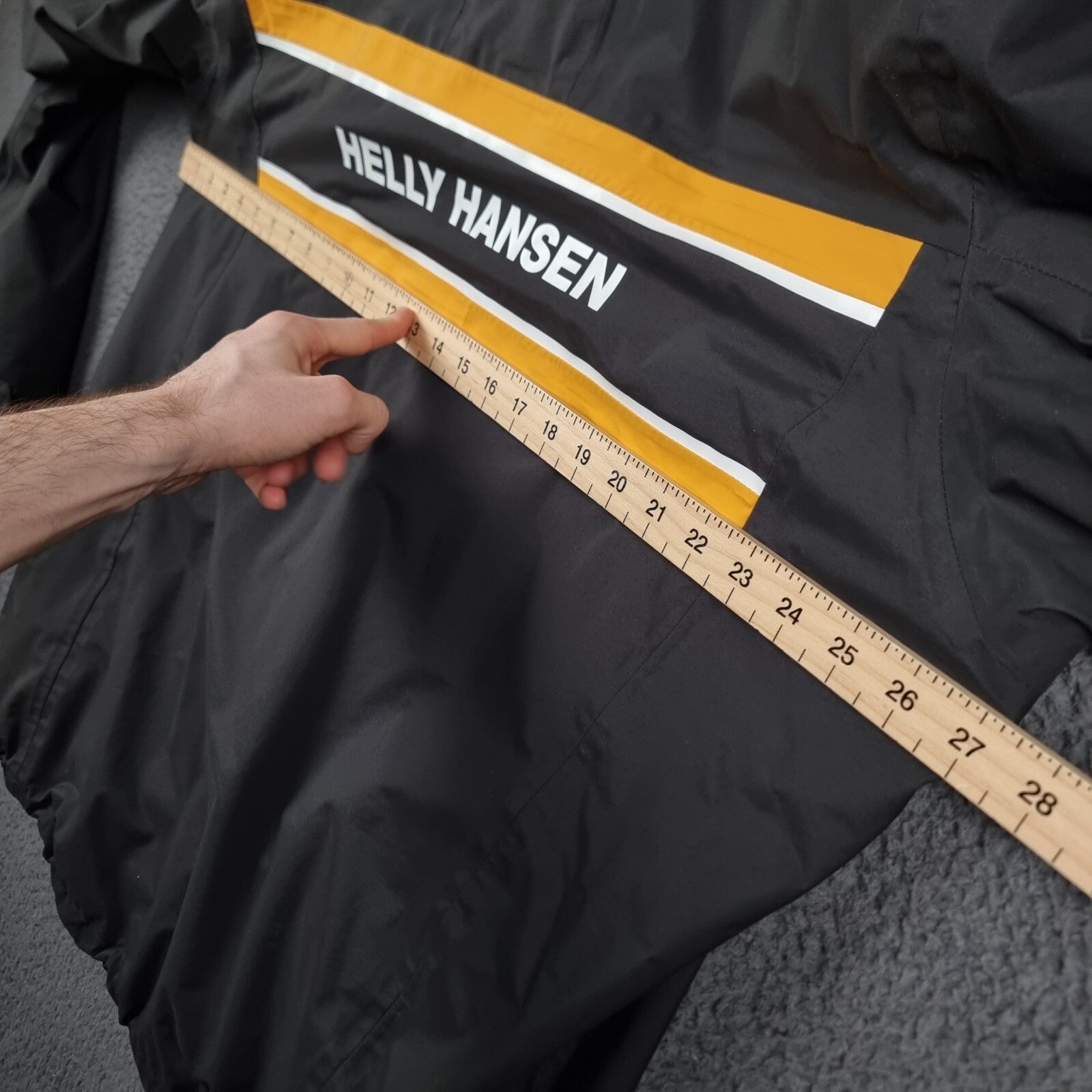 HELLY HANSEN Jacket Mens 2XL Saltholm Sailing Helly Tech Waterproof Rain Coat