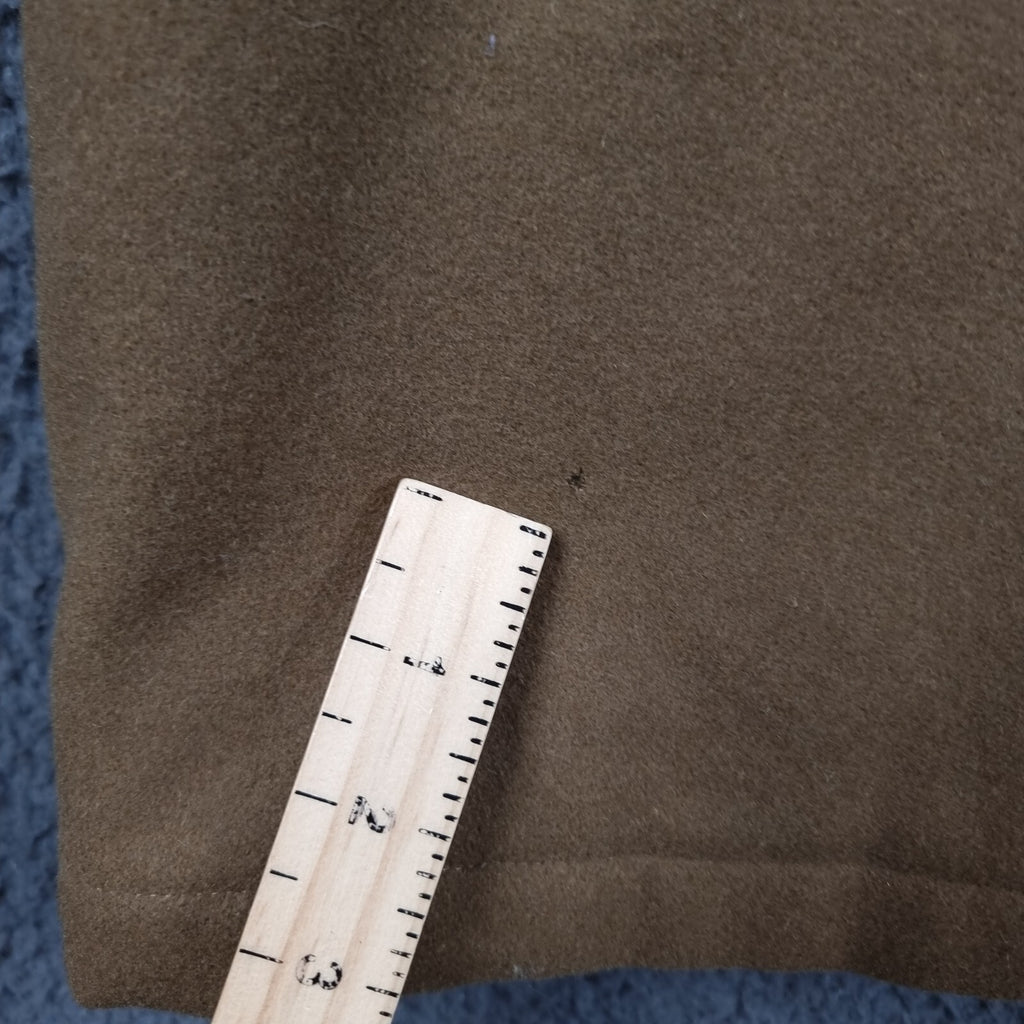 Vintage Timberland Jacket Mens L Brown Wool Coat Overcoat Insulated Collared 2002 Y2K