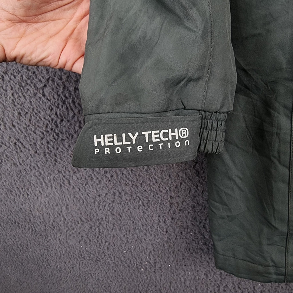 HELLY HANSEN Jacket Womens S Small Green Aden Insulated Helly Tech Primaloft