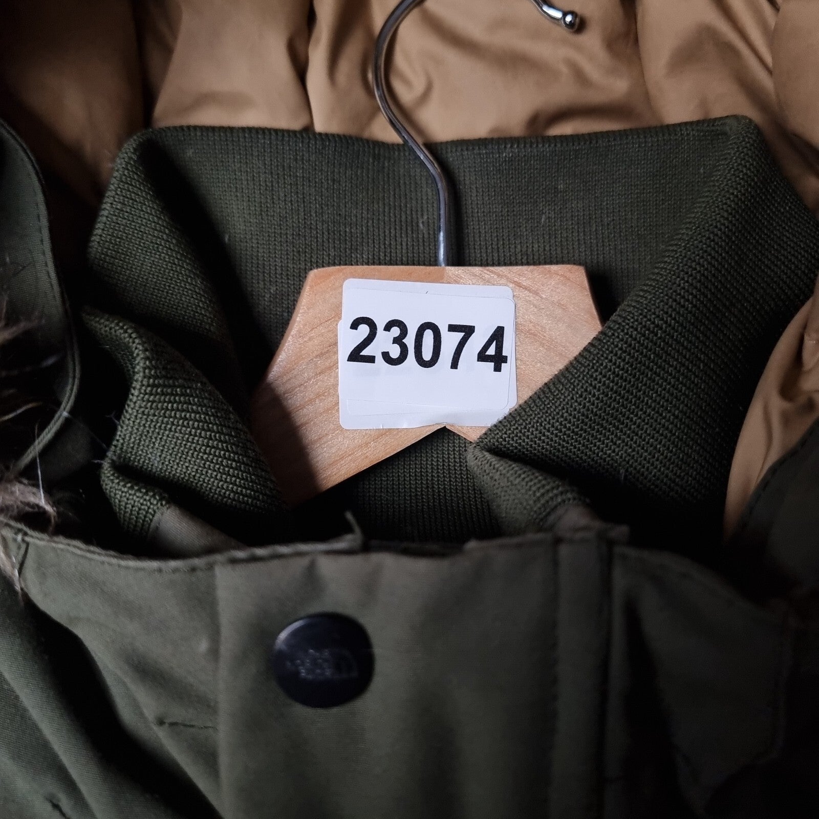 THE NORTH FACE Jacket Mens S Small Green Orcadas Parka Goose Down Waterproof