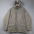 PEUTEREY Jacket Men 2XL Green Hurricane Goose Down Parka Insulated Puffer Hooded