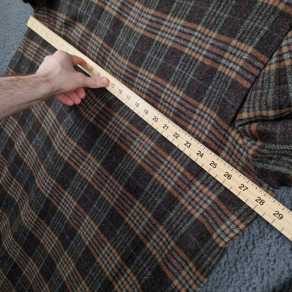 JOHNSTONS OF ELGIN Blazer Jacket Mens 56L 4XL Tweed 100% Wool Lambswool Bespoke
